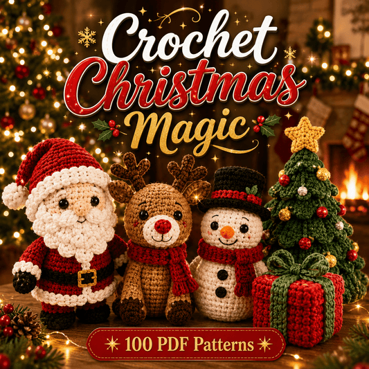 100 Christmas Crochet Patterns Bundle PDF - crochetnook.net