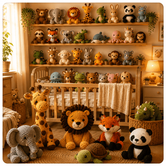200+ Crochet Animal Patterns Bundle PDF - crochetnook.net
