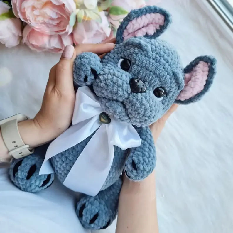 🐾 2-in-1 Bulldog & Pug Amigurumi Crochet Pattern 🧶 The Crochet Nook