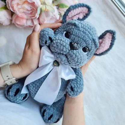 🐾 2-in-1 Bulldog & Pug Amigurumi Crochet Pattern 🧶 The Crochet Nook