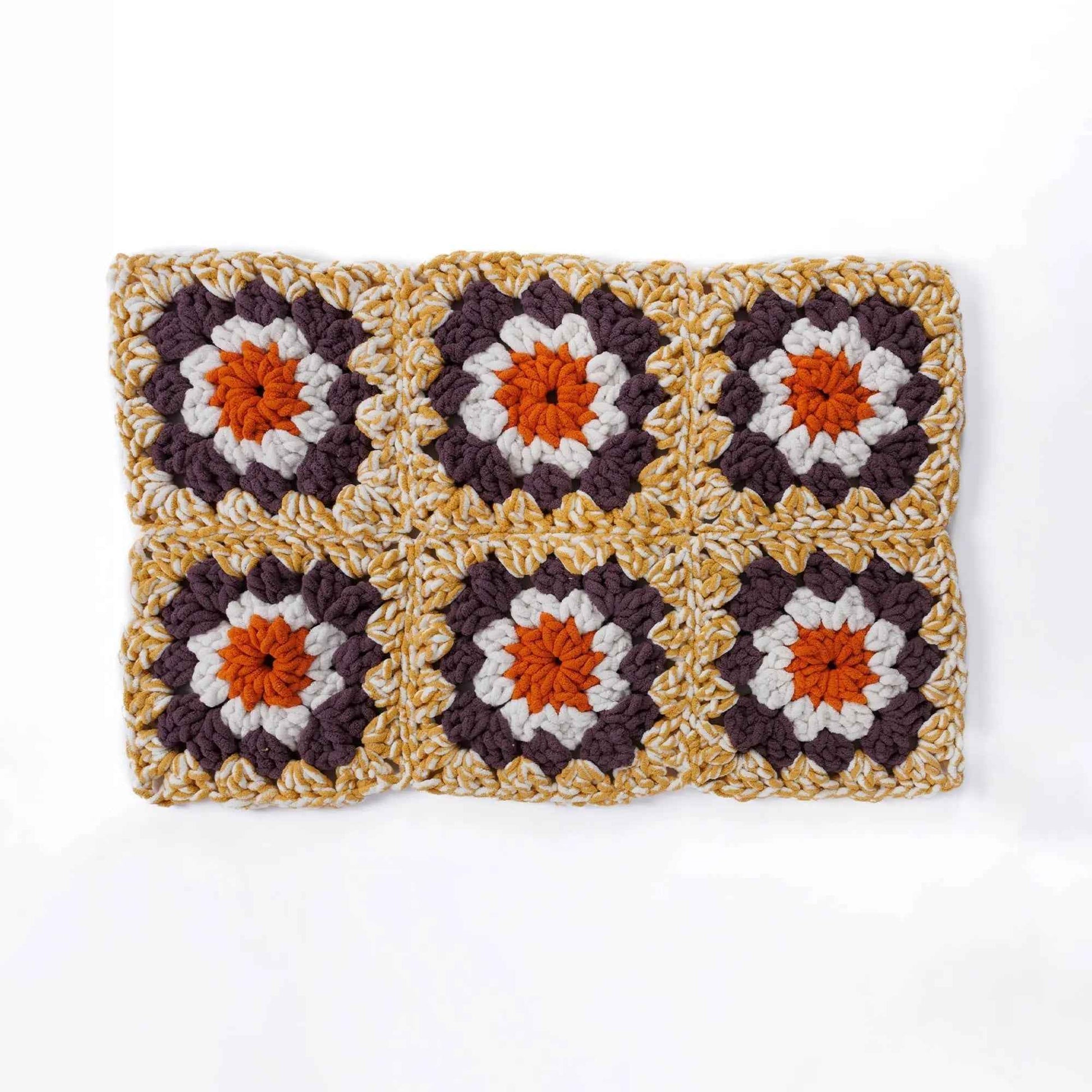 Bernat Gigantic-Granny Crochet Blanket or Rug Bernat