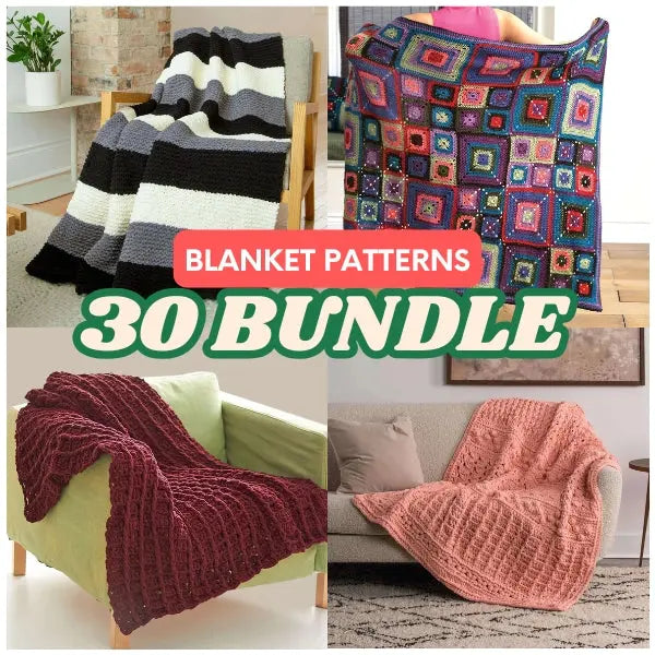30 Stunning Bernat Bricks Crochet Blanket Patterns The Crochet Nook