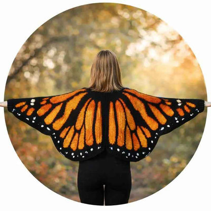 Monarch Butterfly Cardigan Crochet Pattern (PDF) Bernat