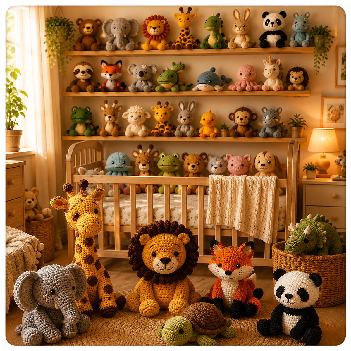 200+ Crochet Animal Patterns Bundle PDF