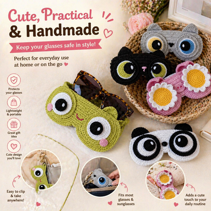 5-in-1 Crochet Glasses Case Pattern PDF