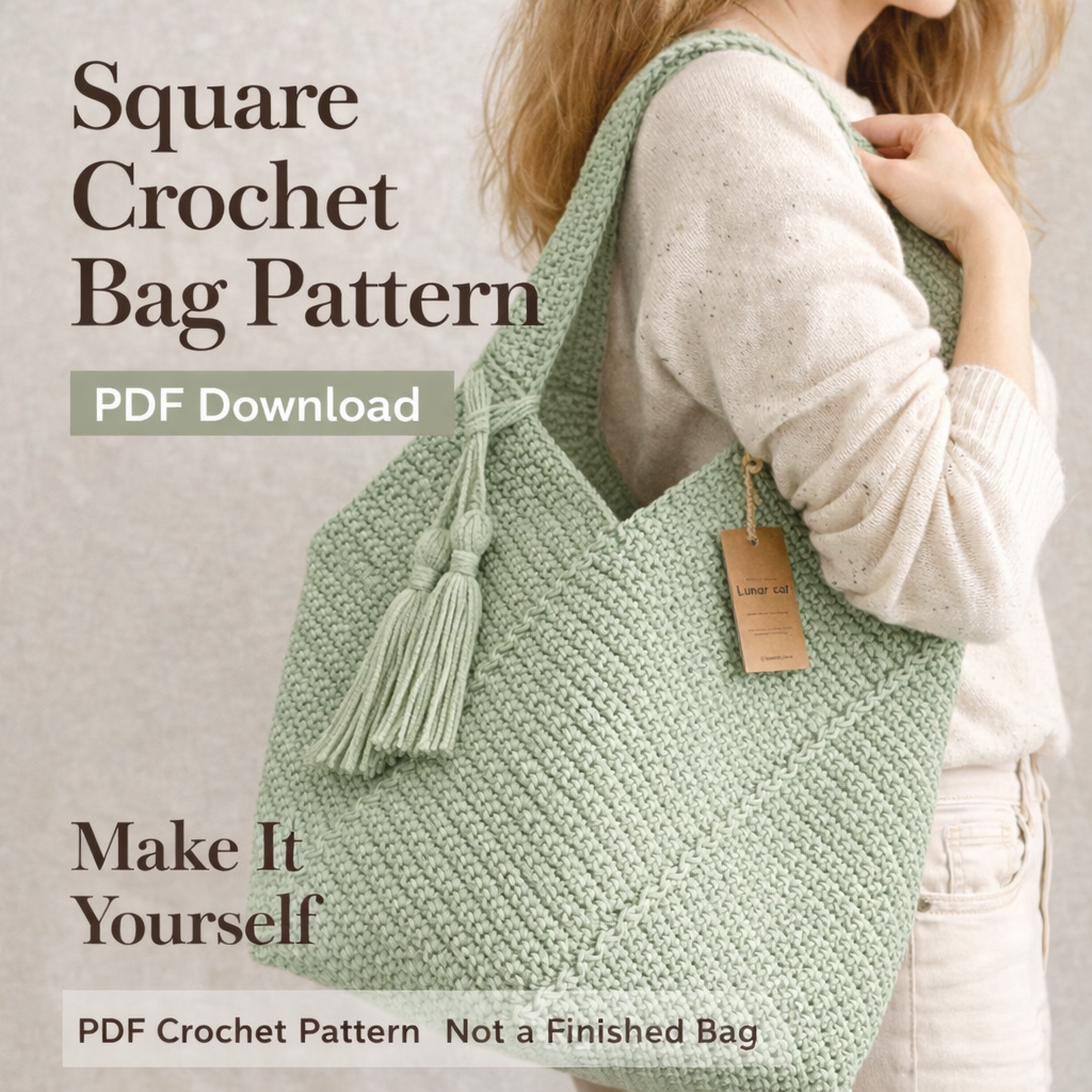 Reusable Crochet Tote Bag Pattern