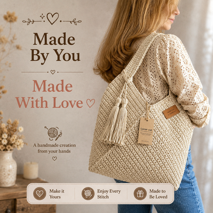 Reusable Crochet Tote Bag Pattern