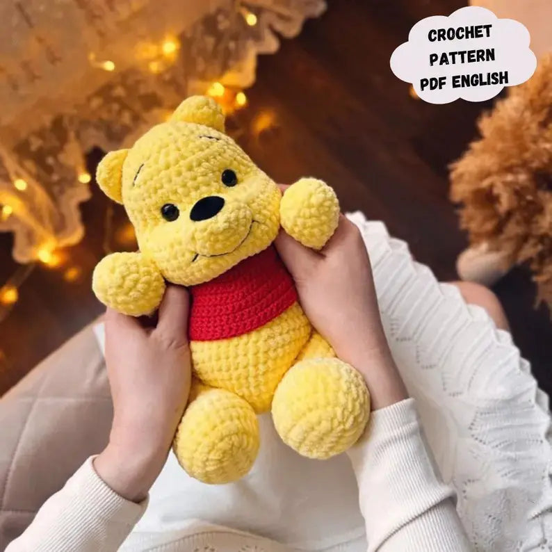 Winnie the Pooh Crochet Pattern The Crochet Nook