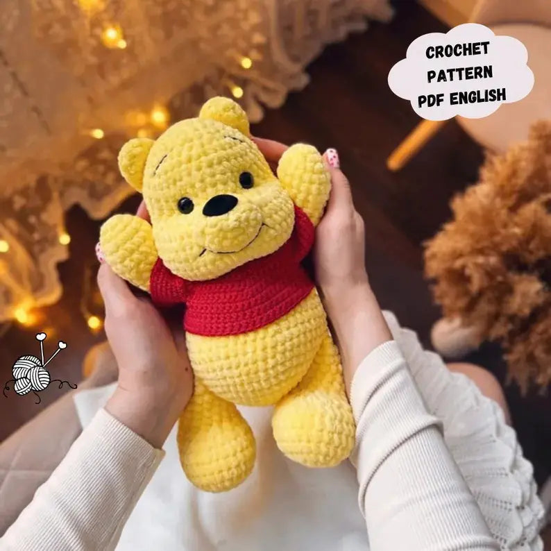 Winnie the Pooh Crochet Pattern The Crochet Nook