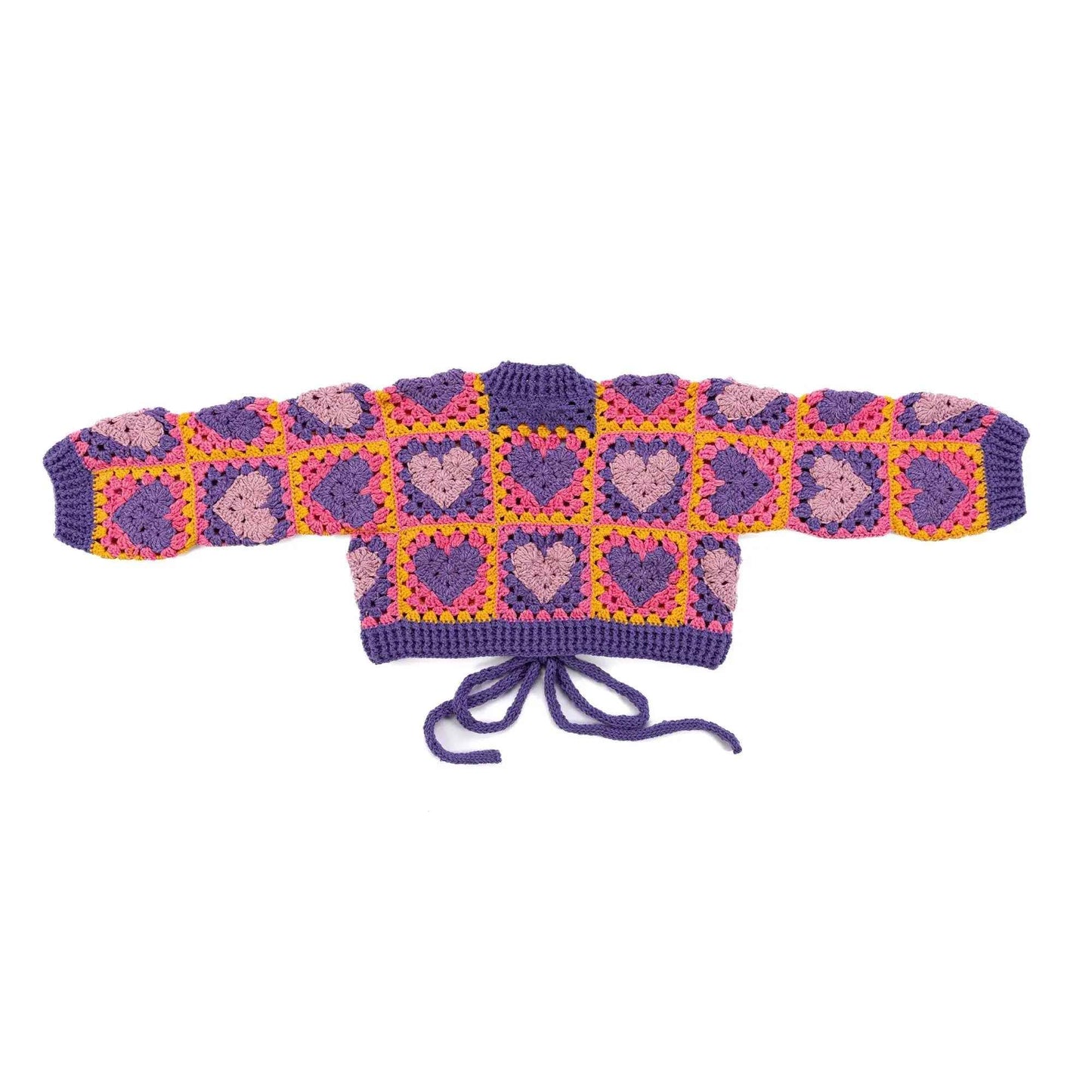 Red Heart Wrapped in Love Crochet Cardigan Red Heart