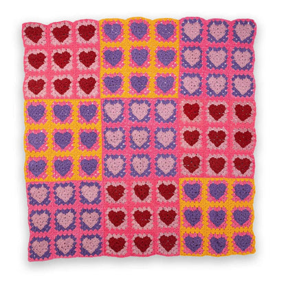 Red Heart Crochet Lots ’O Love Blanket Red Heart