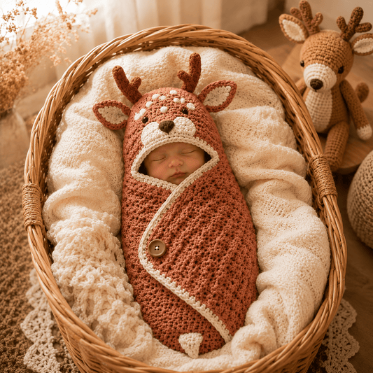 Baby Animal Cocoon Crochet Pattern ⭐ - crochetnook.net