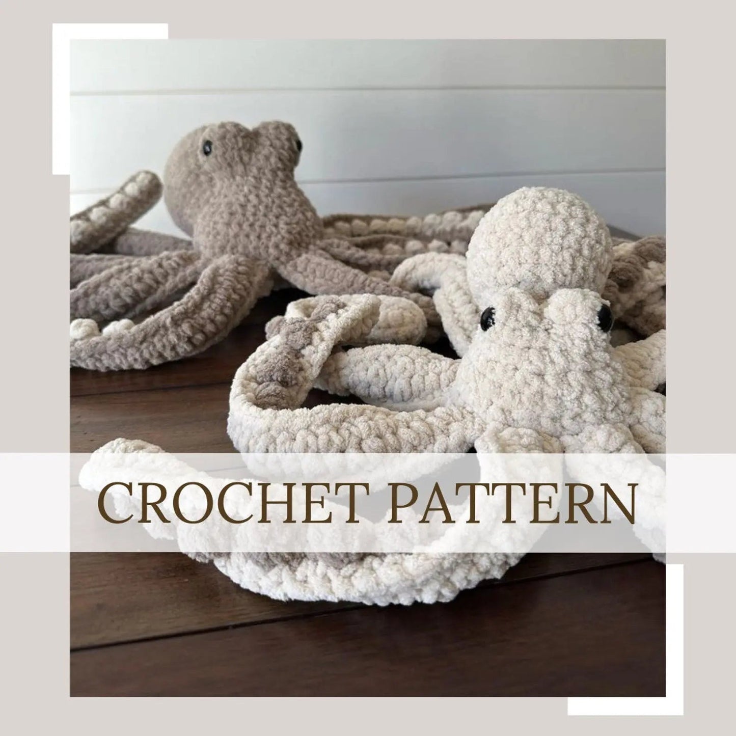 Anchor Octopus Crochet Pattern Bundle InsideCrochet