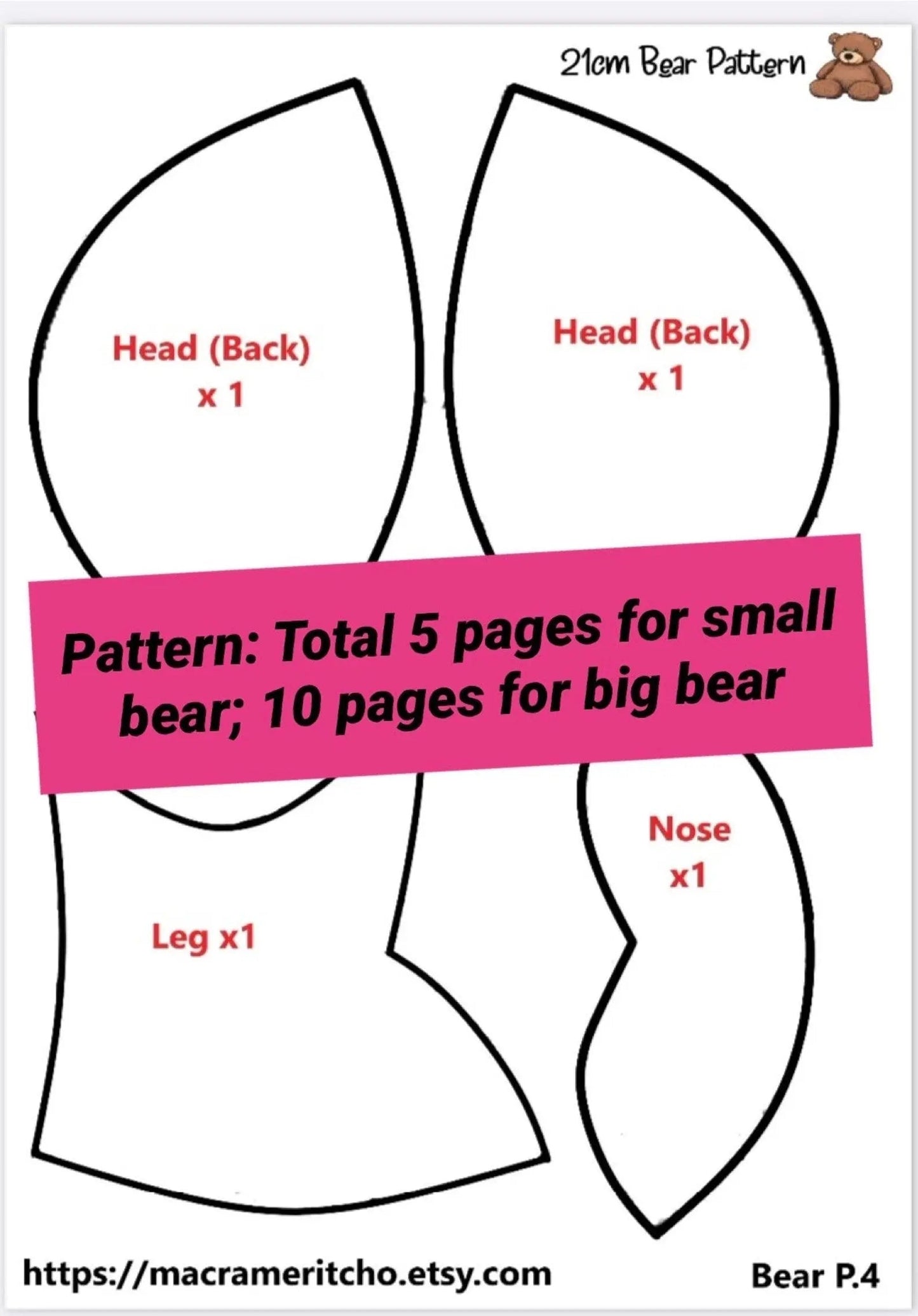 Ultimate DIY Teddy Bear Sewing Pattern (PDF) + Step-by-Step Video Tutorial – Instant Download! The Crochet Nook