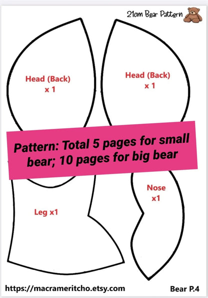 Ultimate DIY Teddy Bear Sewing Pattern (PDF) + Step-by-Step Video Tutorial – Instant Download! The Crochet Nook