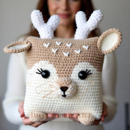 12 In 1 Pillow Crochet Pattern, Amigurumi Digital PDF Tutorial, Instant Download, DIY Plush Decor, Pillow Crochet PDF Pattern