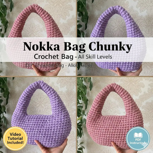 Nokka Bag Crochet Pattern PDF The Crochet Nook